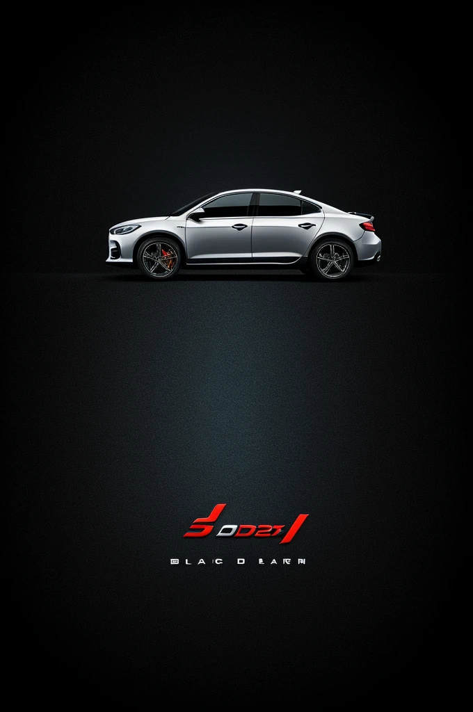 Car logo black background