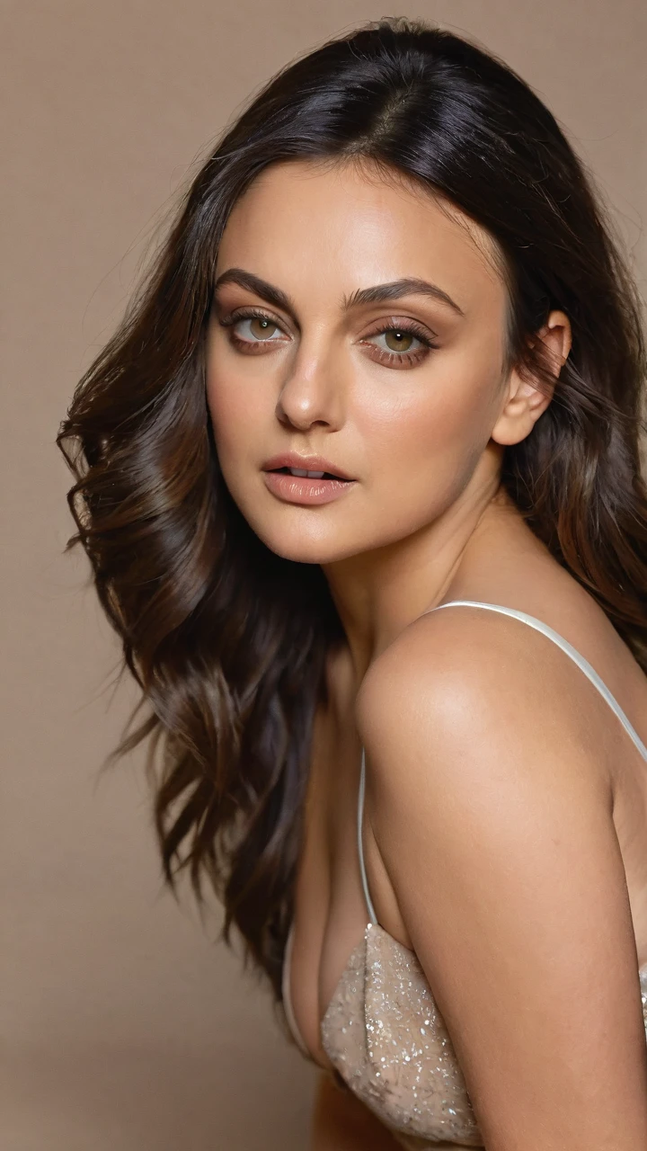 Mila Kunis starring in a nude Metart photoshoot