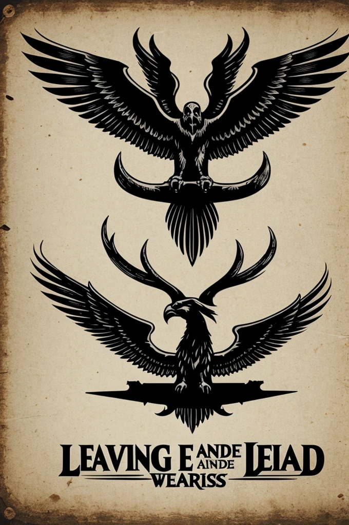 Believe me, epic logo that says Living Dead and left wings that say LD