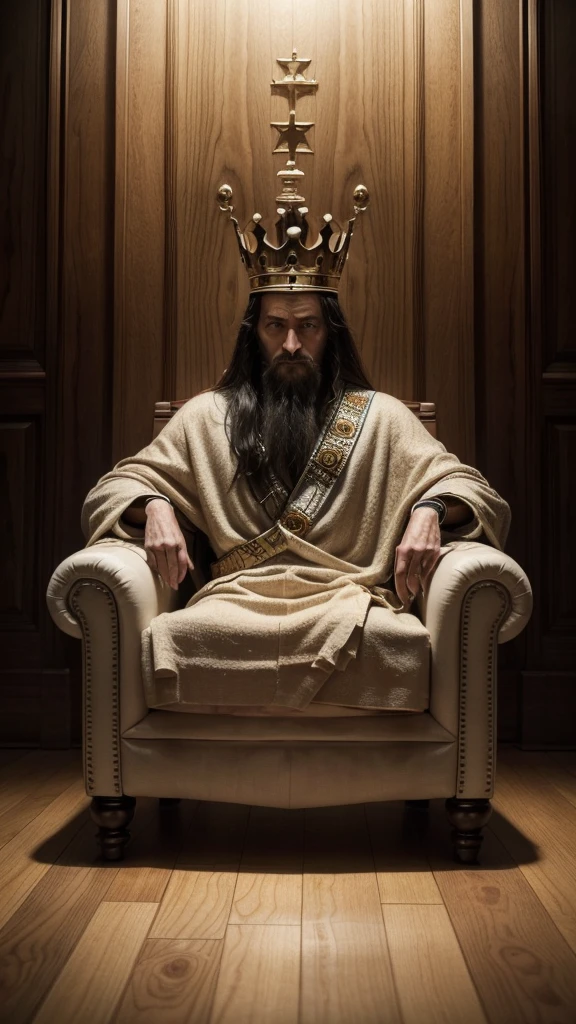 Image of a single board in the image with a king being checkmated with nothing else in the image, only that