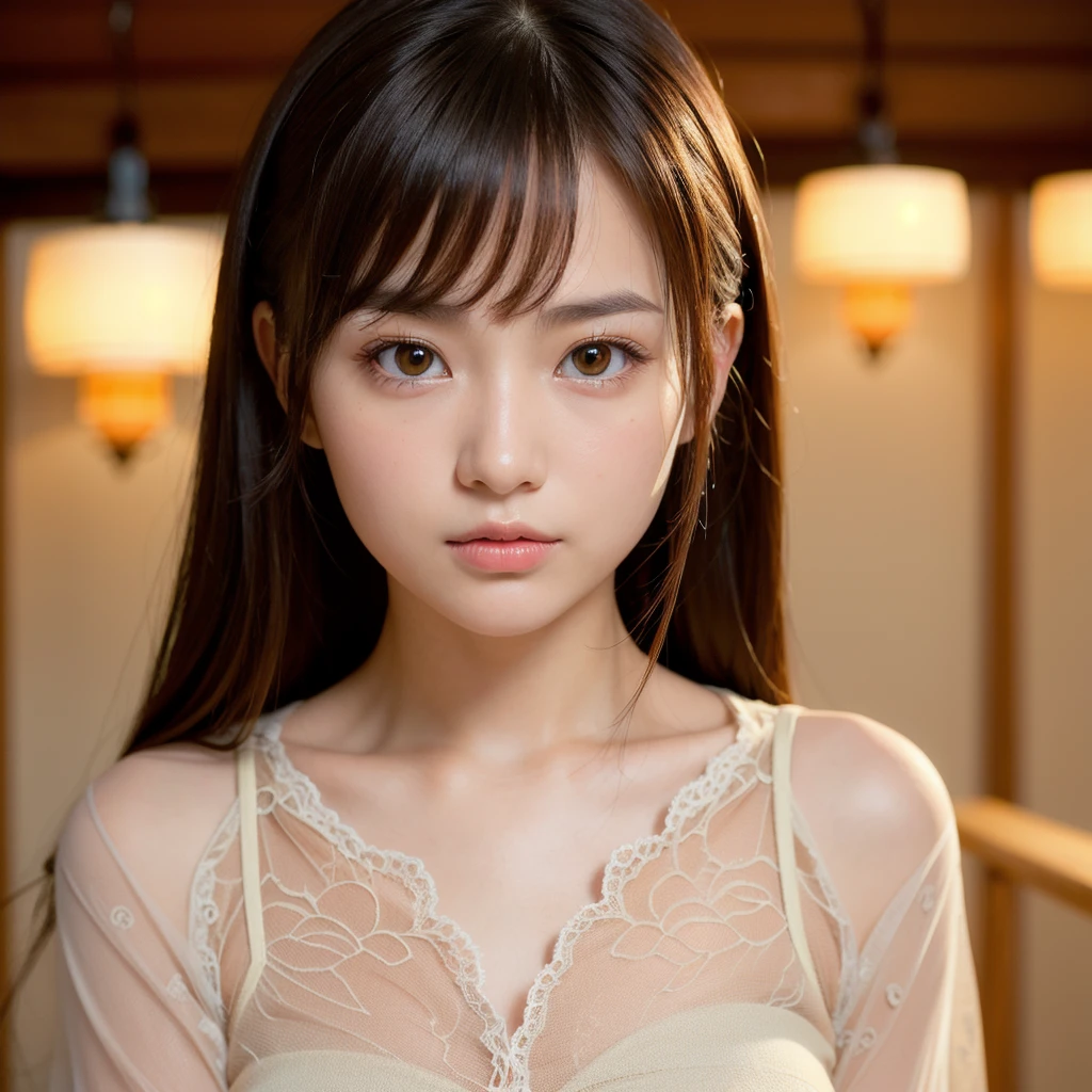 best quality, face focus, soft light, ultra high res, (photorealistic:1.4), RAW photo,
1japanese girl, solo, cute, (pupil, lights in the eyes), detailed beautiful face, (small chest),(high resolution detail of human skin texture),
(long hair),
indoor,
Damask Shirt Dress,
(portrait)