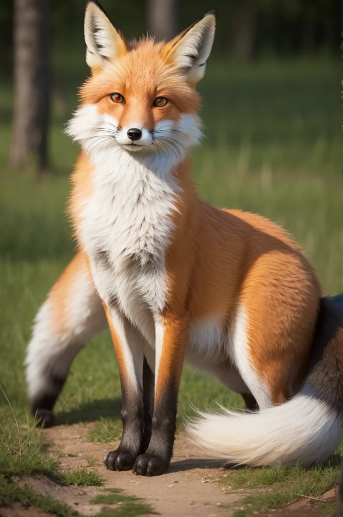 realistic fox 