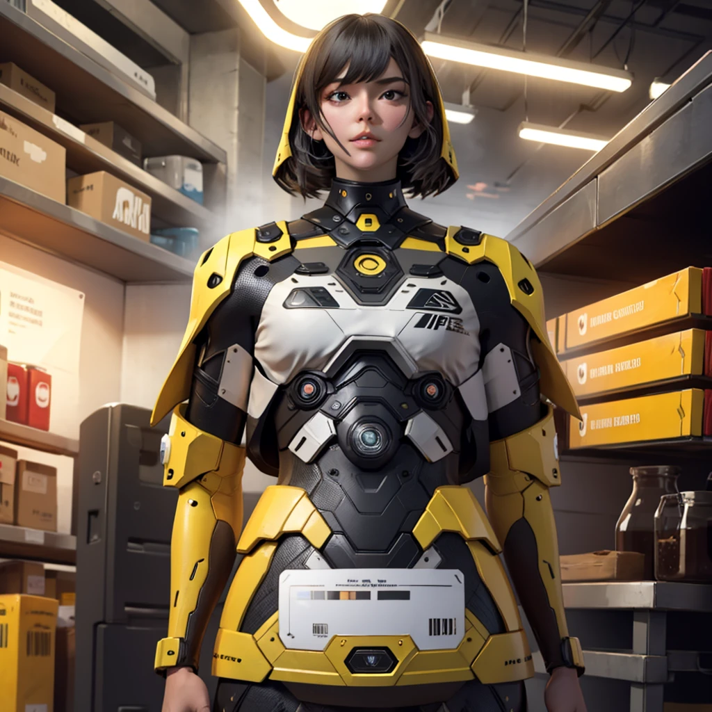 generate a label for futuristic coffee packaging