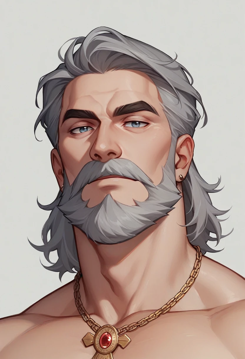 "I imagine he is beautiful, an imposing man with an aristocratic bearing., how rulers tend to be. Probably have gray hair and beard, demonstrating your age and experience