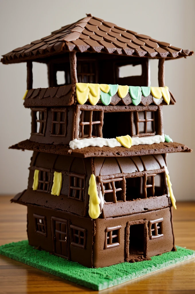 Make a brownie house