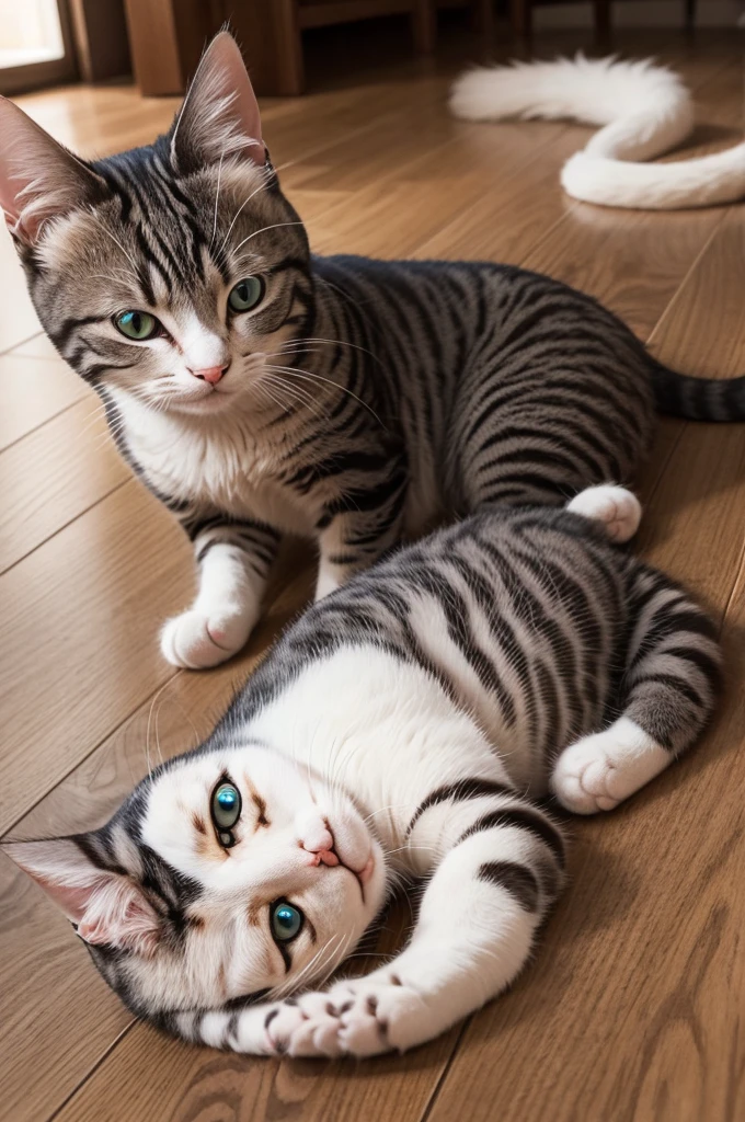 Cat kills itself