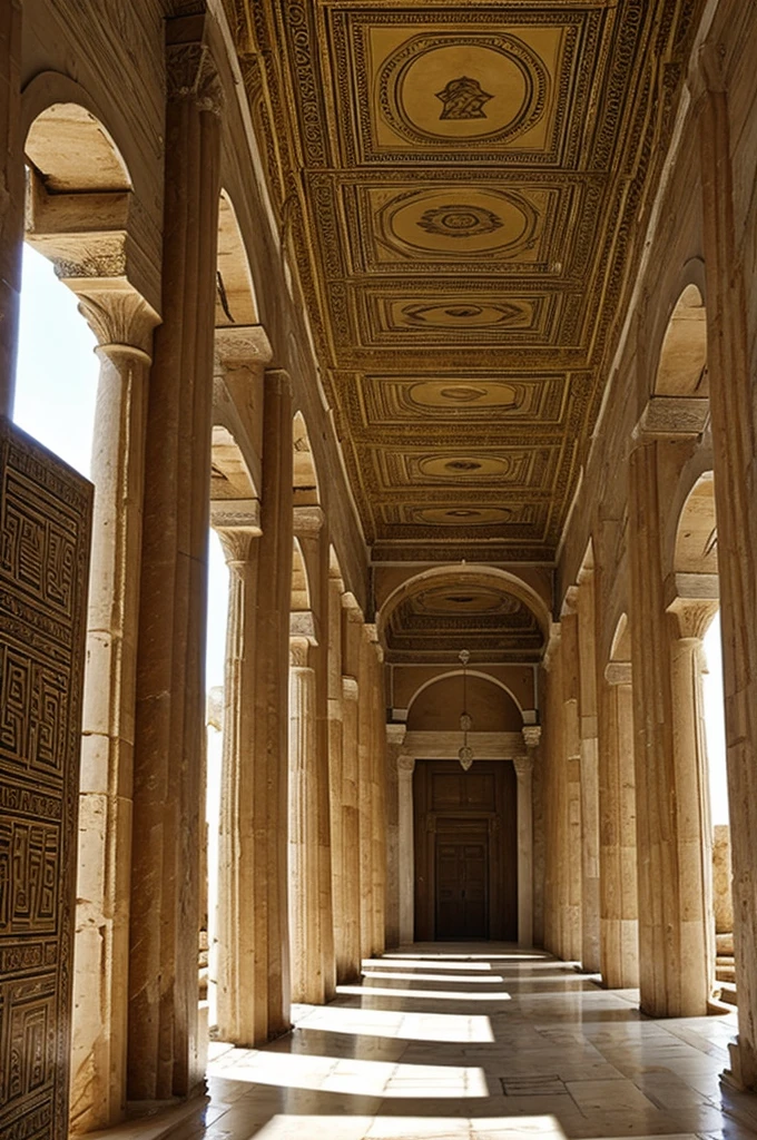 Interior of Thebes Palace Greece
