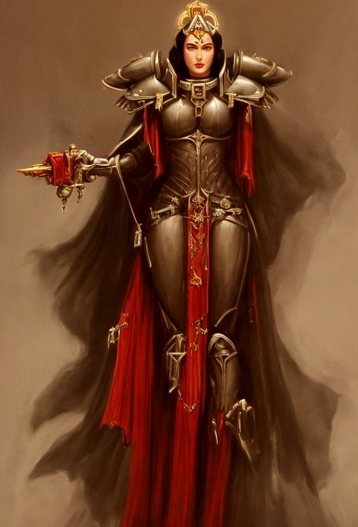 Gorgeous adepta sororitas
from the movie Tron