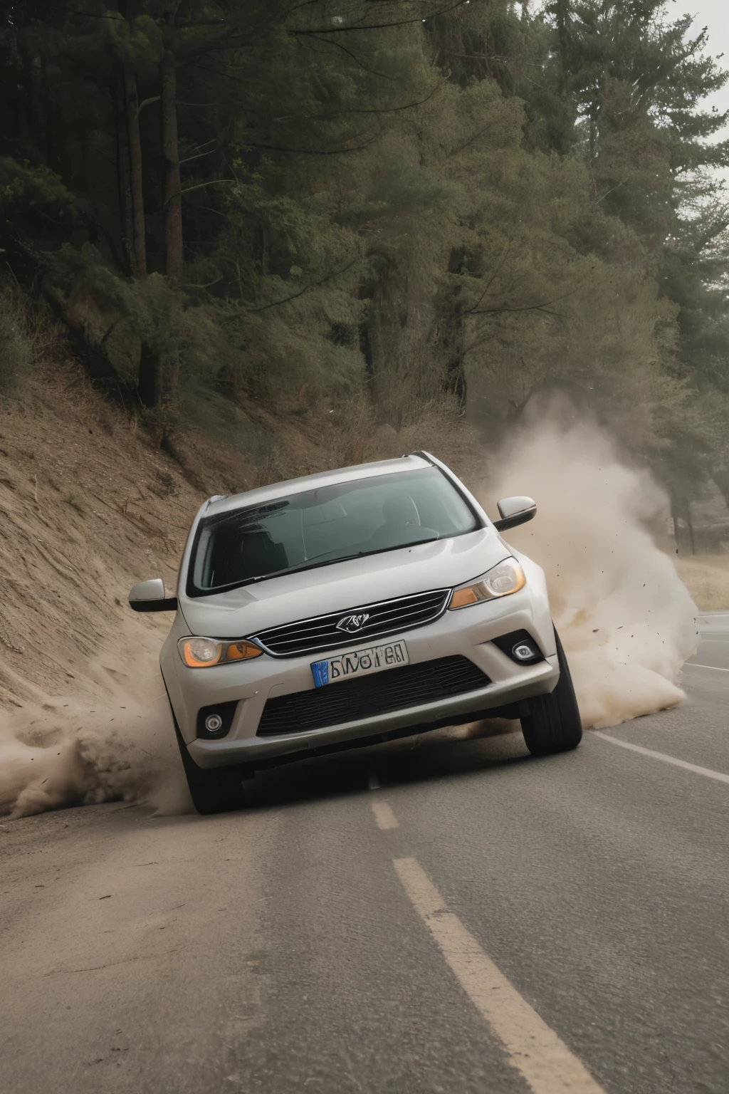  vehicle rocking sideways 
