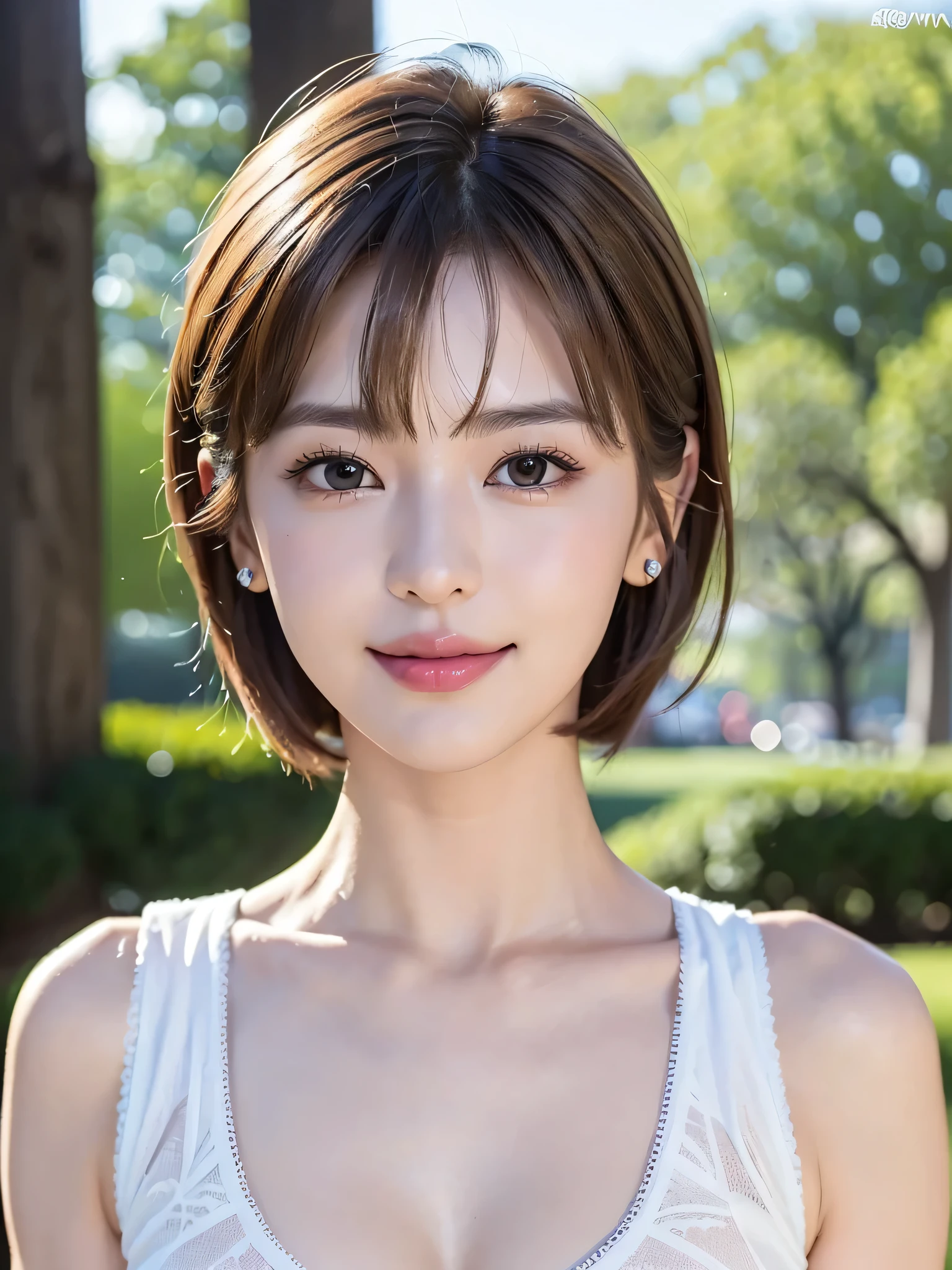 (((sfw:1.5)))、(software:1.8、masterpiece, Highest quality),1 girl, alone, hyper Realistic, Realistic,Realistic, Looking at the audience, Light brown eyes:1.4,Brunette Short Bob Hair with highly detailed shiny hair, Brightly colored winter clothes, Lepangas:1.4), Outdoor, Mouth closed, Upper Body、big chest eye、eyelash、whole :1.5, Chest cleavage:2、(((big chest eye、Short Bob Hair、Highlights from Students、Looking at the audience、She is very beautiful and cute、Show me your ears、Long neck、smile、Close your mouth and smile、Bangs and beautiful teeth)))、Ideal body type、(Nothing is drawn、Very beautiful pure white background:1.6)、beautiful long neck:1.4、(({Huge|big|Huge|mega} chest, Chest cleavage:2、Upper Bodyは服を着ていない:1.6))、(((Portraiture:2)))、 (((Anatomically correct)))、(Perfect Body Proportions)、(Natural Hands、Natural Fingers、Natural Legs)