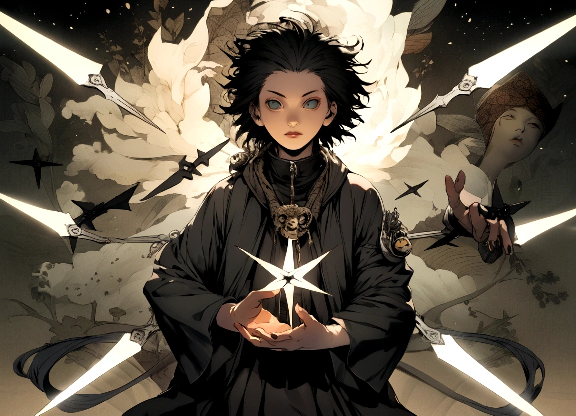 creates naruto with a shuriken in his hand