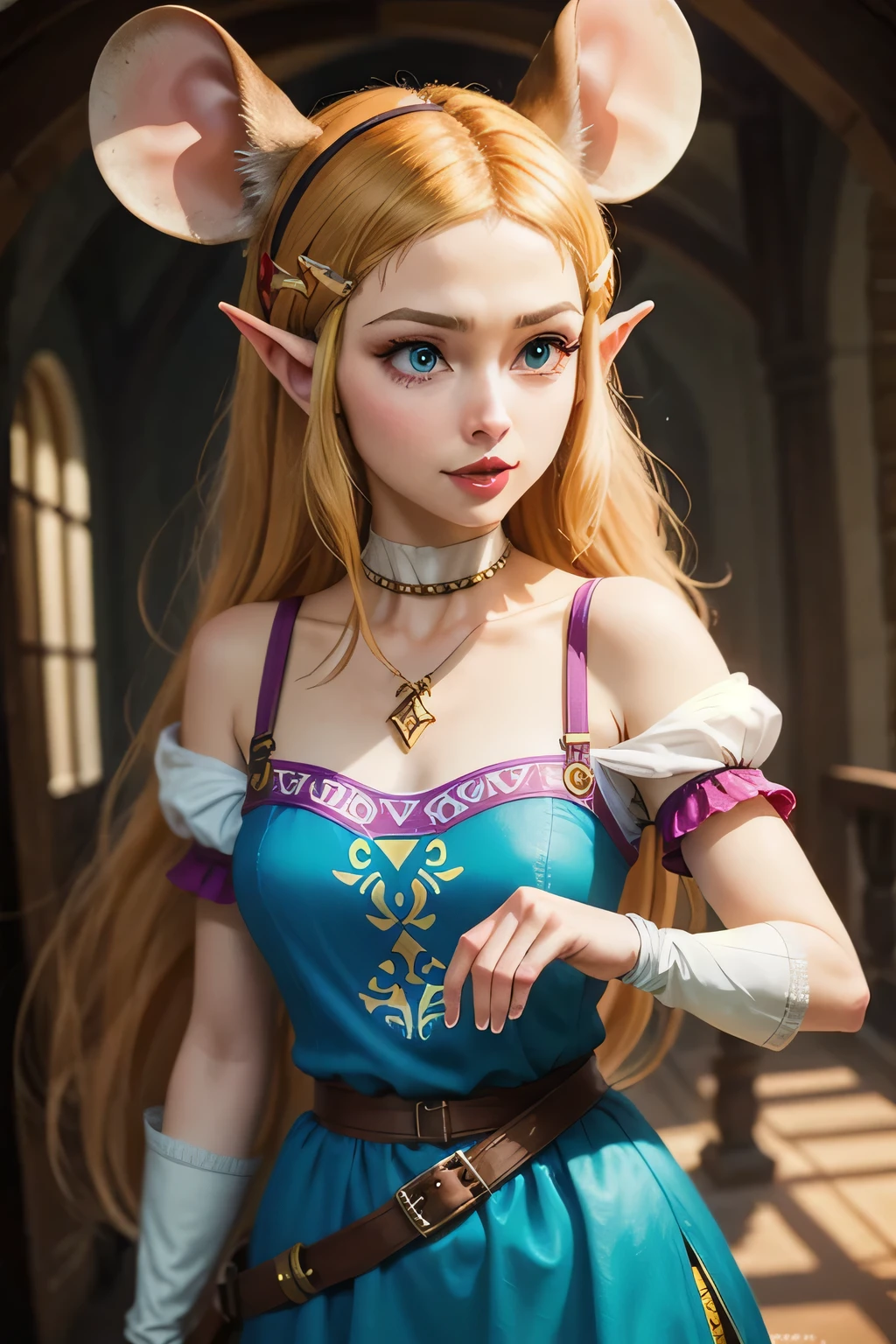 If Princess Zelda were a mouse