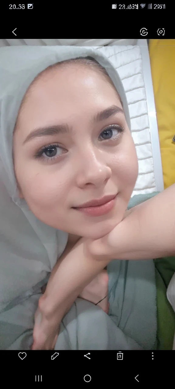Naked in bed