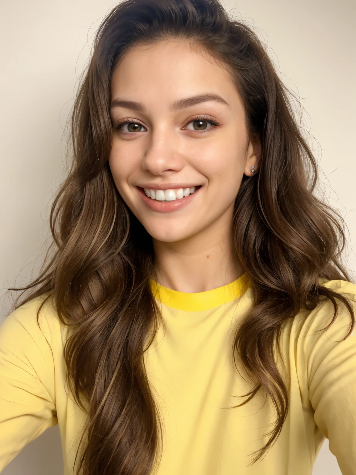 ultra realistic, white teethes
