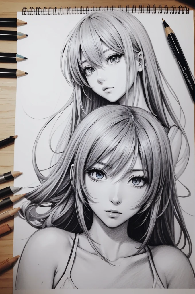 ((best quality) easy anime to draw