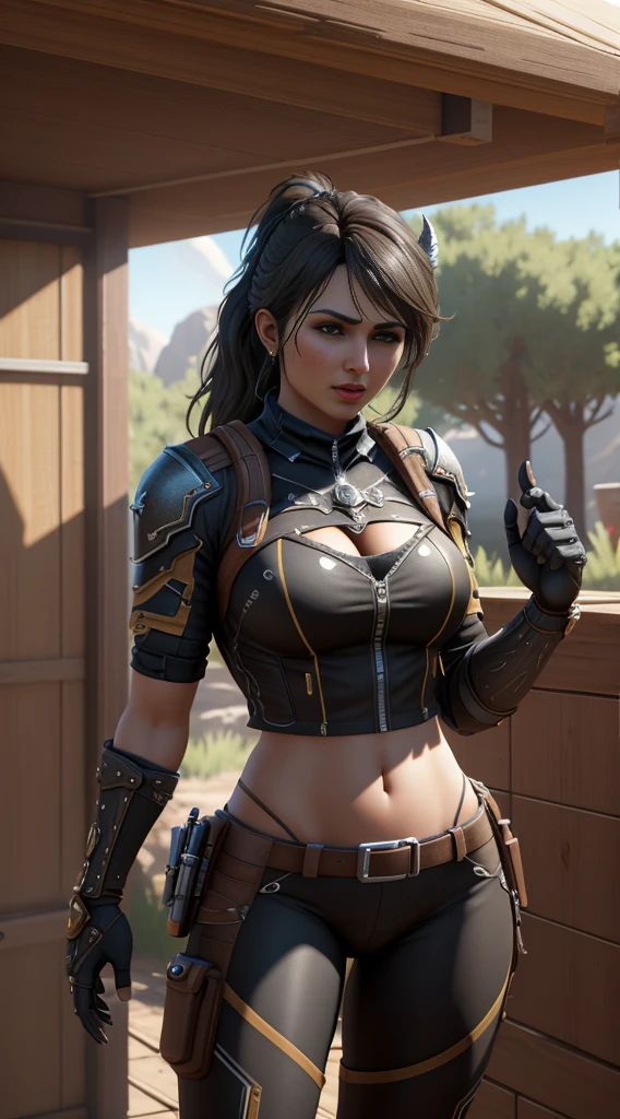 unreal engine:1.4,UHD,The best quality:1.4, photorealistic:1.4, skin texture:1.4, Masterpiece:1.8,cowboy shot, Abril O&#39;Neil waifu, 1980s \(Style\), 1 woman, brown hair, Red hair,short hair,orange hair,serious expression, worried expression, Retro art style, short hair, only, female television reporter, yellow jersey suit, white belt,jersey suit on yellow hips, (naked_old: 1.2), half_old, neckline, hyperrealistic eyes, Beautiful eyes,detailed eyes, realistic face, beautiful woman woman, realistic background,urban street, Night street lights, Amazing lights, amazing background,microphone, microphone, tv reporter hyper-pregnant 