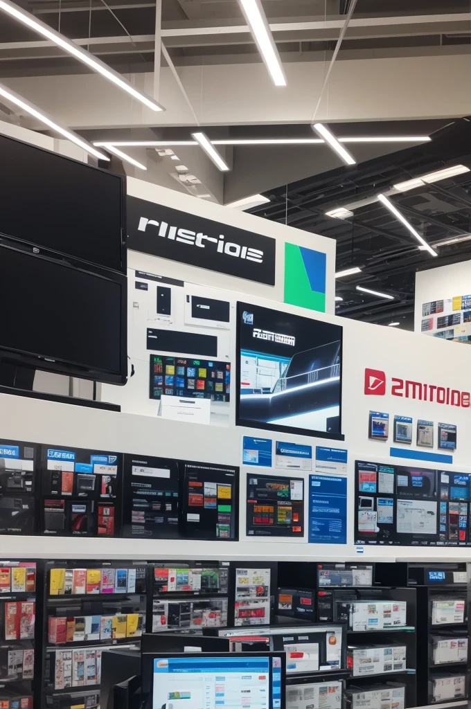 Electronics store logo 