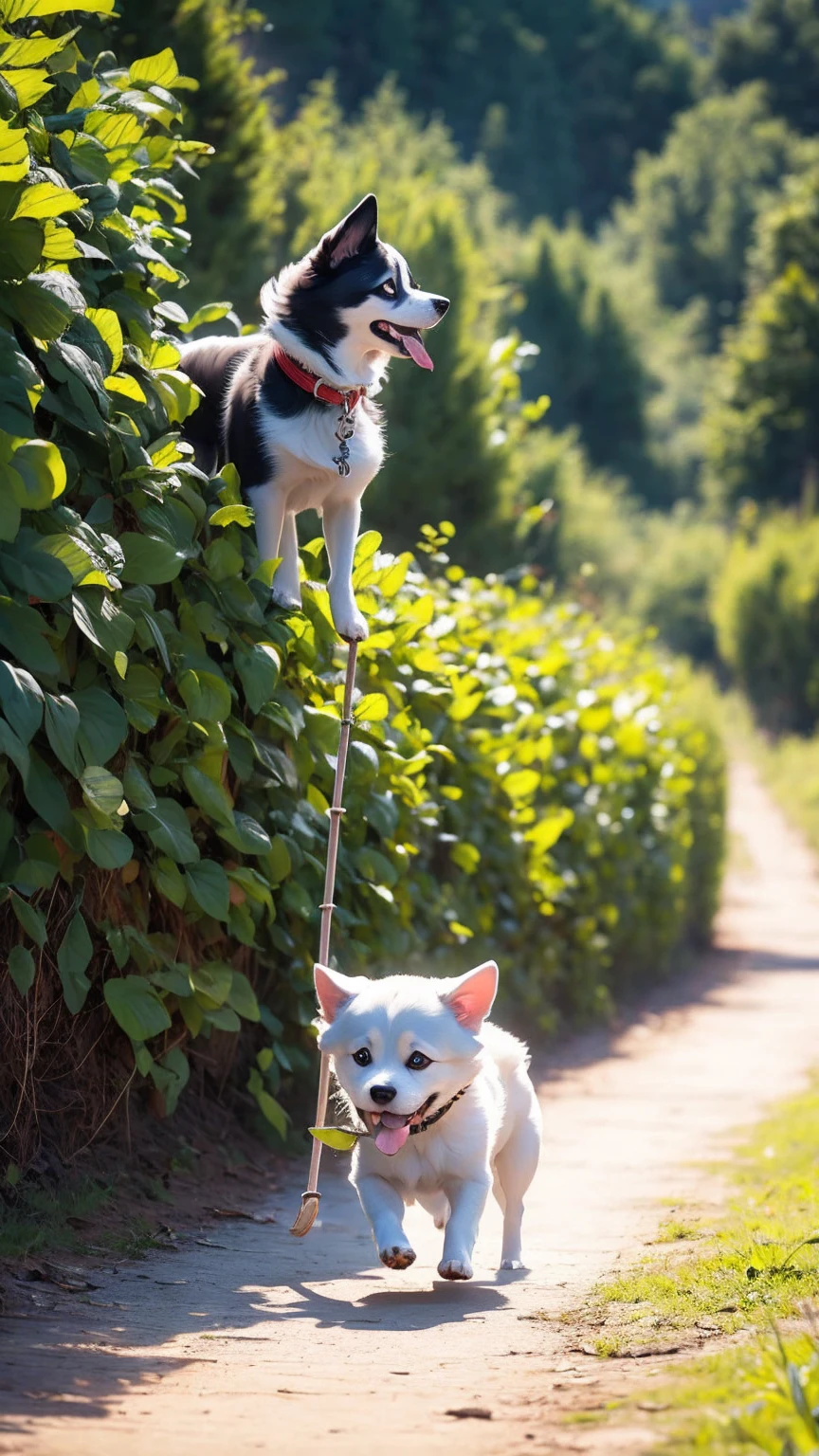 Even a dog will find a stick if it walks around