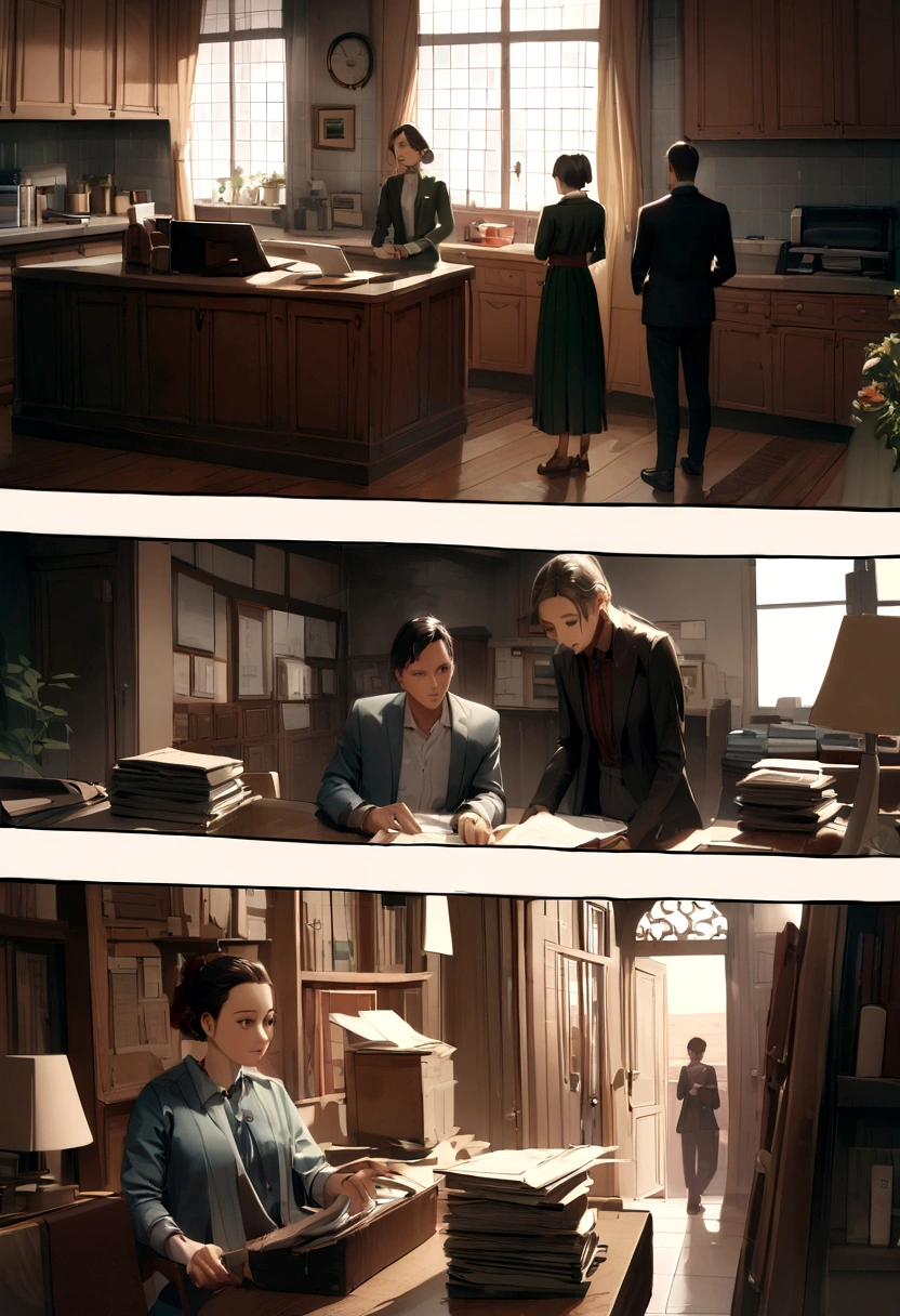 Couple goes to the bank to ask for a loan, but realize they forgot all their documents at home.