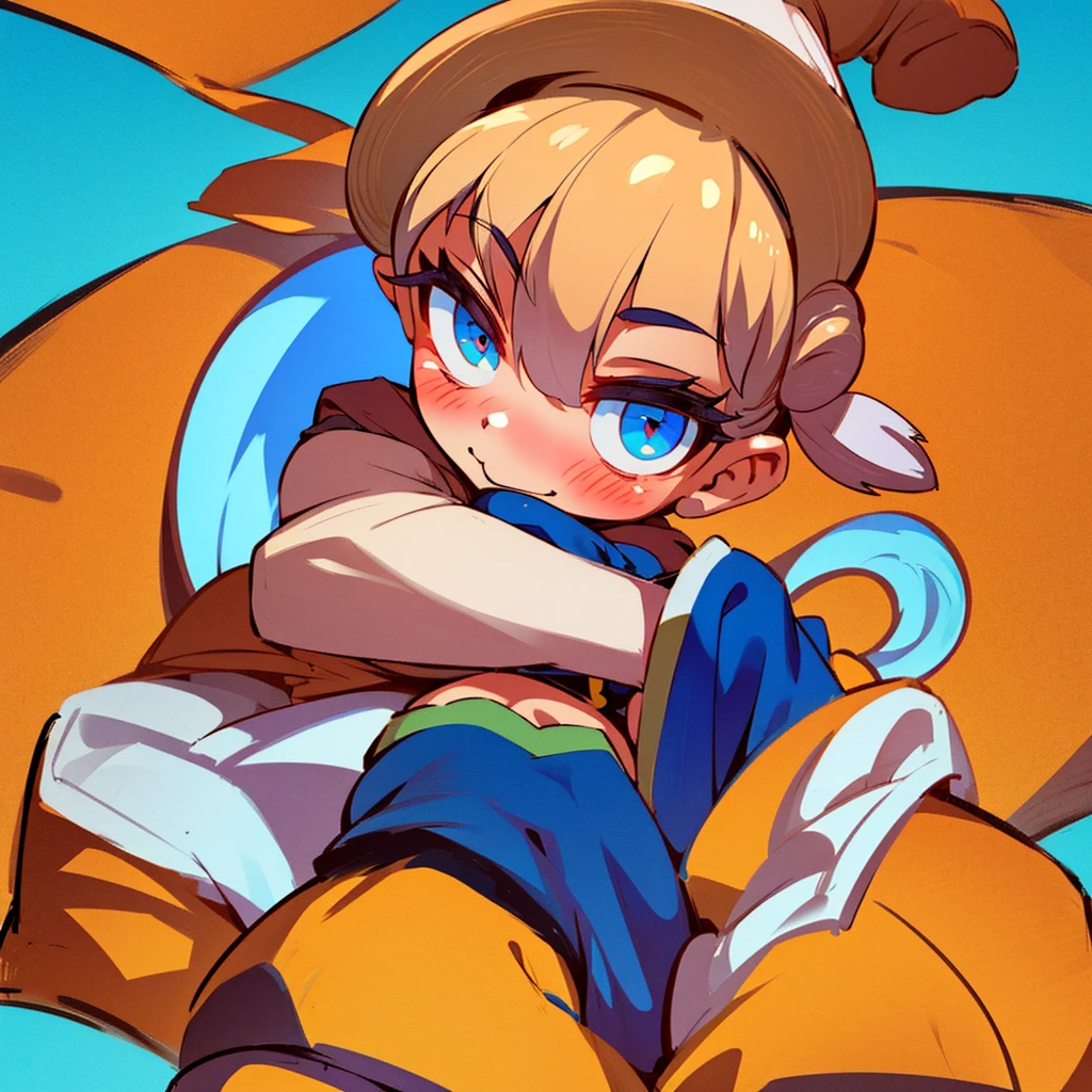 (8K, best quality, masterpiece:1.2),\(Eye details\),\(Facial features details\),(\(Clothes details details\)\),(1 girl:1.3),独奏,full body,(chibi),aqua \(Konosuba\),🤣