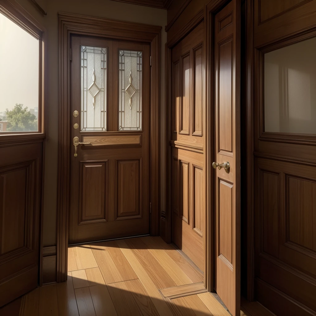 Make doors of a mansion closed 