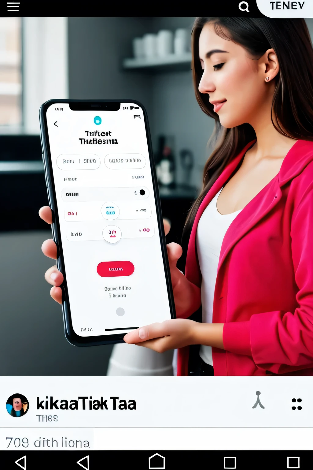 ingenieria de tap tap a la pantalla en tiktok (lady addicted to tiktok battles)