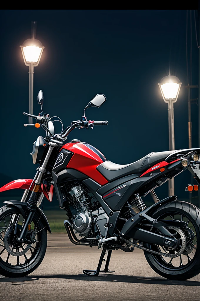 Bajaj pulsar 135 motorcycle with honda cb 19p headlight