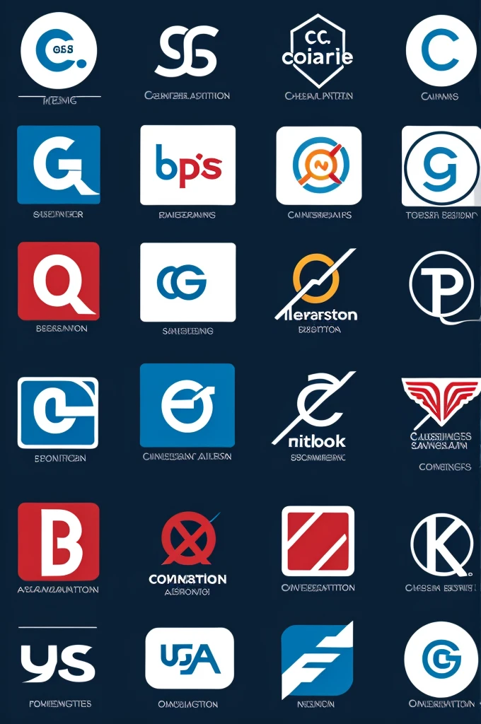 Logos with C and S