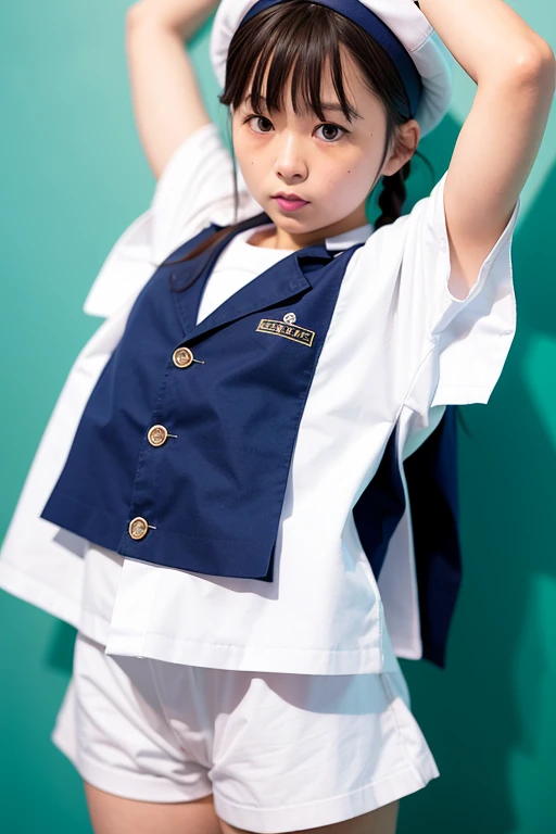 arms cuffs、a sailor suit