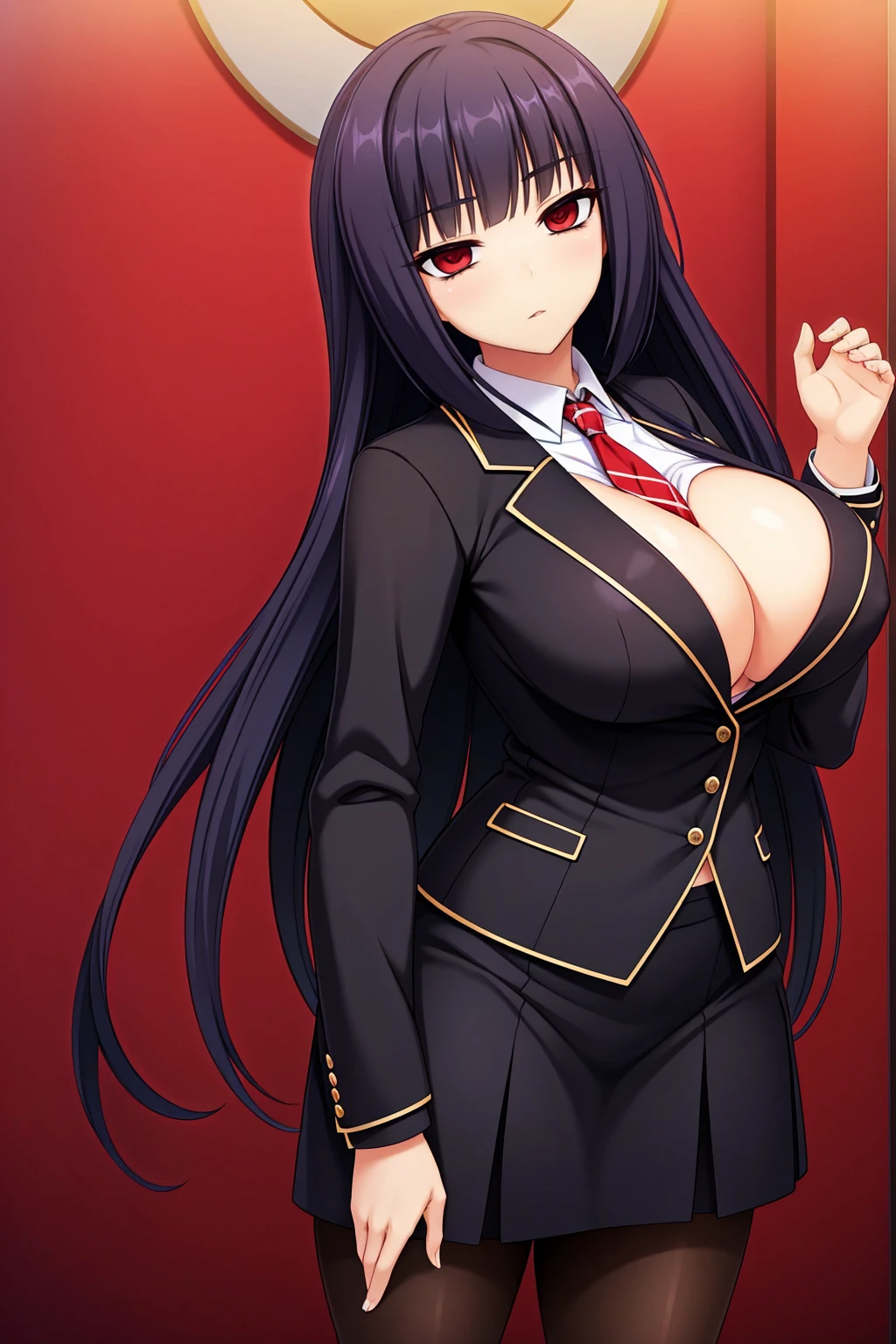 braided hair、braided hair,red-eyes,black-hair,bainded-hair,Braided Hair、long-hair,red-eyes,big-,business-suit,black-business-suit,black-pantyhose,mini-skirt,23 years old,older sister、Ultra-high resolution、Ultra HD,Braided Hair、red-tie,standing,,wife,huge-,dark-makeup,dark-huge-,dark-,very-huge-
