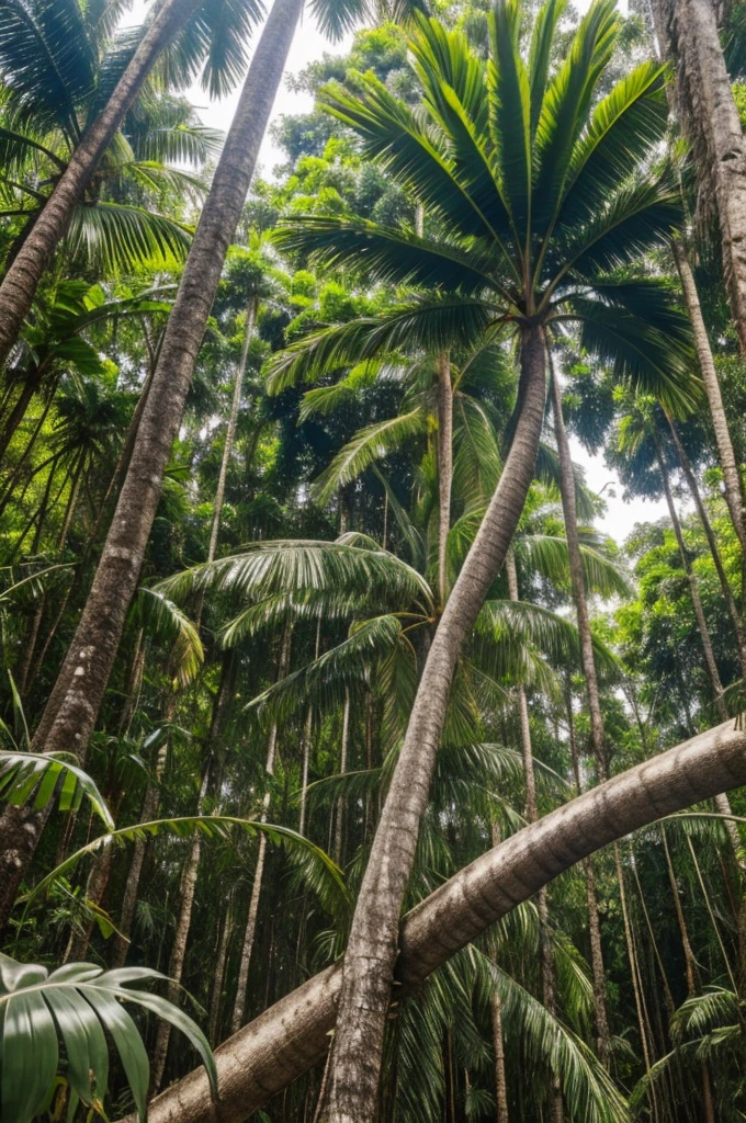 Chamaedora palm from the Lacandon jungle