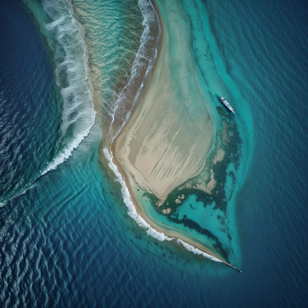 Colorful seabed
