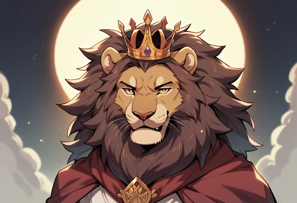 lion with crown