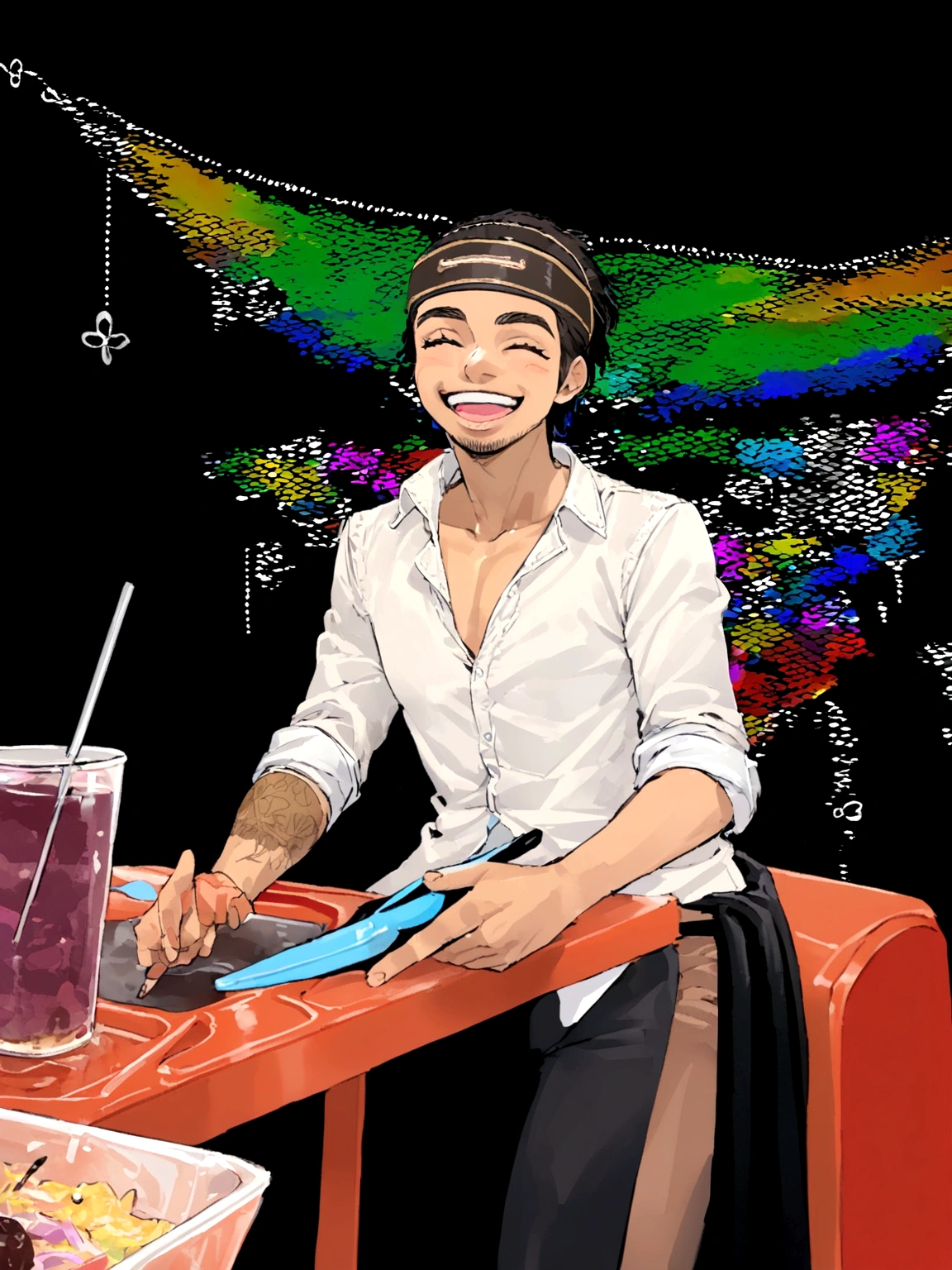 prince smiling,