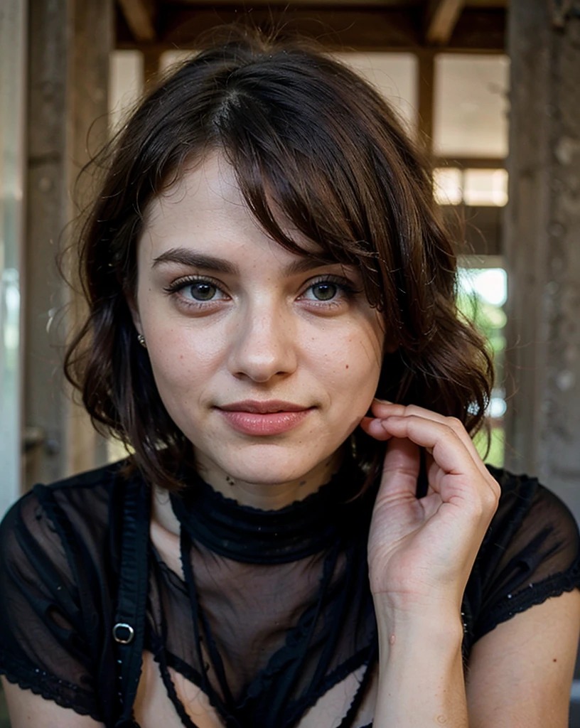 beautiful succubus, clean shaved, (Derevschikova:1.5), yum, beautiful alluring , perfect nose, ultra beautiful, with her long, perfect beautiful, deep shafts, realistic , epic beautiful, big dd breasts, 8k, fuji xt3, teasing, sap, cherub, keyhole, teasing, not cropped, premium Cute beautiful sexy European light-green-eyed brunette, 22 years old,
girl in a black velvet dress, stylish velvet dress, full body view, velvet black dress, black dress, elegant dress, castle ruins, nature, bare legs,
innocent face, face-length 1.3 times the face-width, almond-shaped eyes, squared face-shape, high cheekbones, naturally wavy hair, light-green eyes, high-res, masterpiece, best quality, intricate details, very detailed, sharp focus, detailed skin, realistic skin texture, texture, detailed eyes, professional, 4k, charming smile, shot with Canon, depth of field, Kodak Vision color, perfectly fitting body, extremely detailed, photo_\( ultra\), photorealistic, realistic, post processing, maximum details, roughness, real life, ultrarealistic, photorealism, photography, 8k UHD, photography