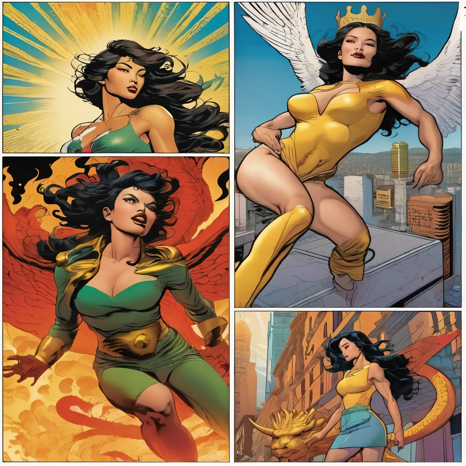 old Albumen Print of a   beautiful  busty  thai woman,Long black hair ,Have a beautiful face, golden ratio, big, sharp, beautiful eyes, plump, mesmerizing lips , photography style Yousuf Karsh