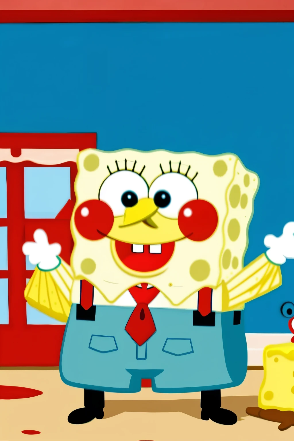 spongebob wants to kill Mr. Krabs