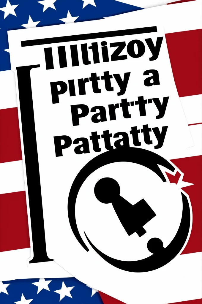 Create a logo for a political party with the phrase political party 130