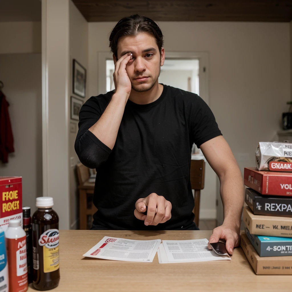 Desperate man trying to change his life