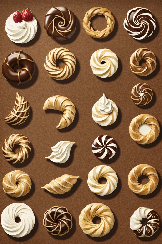 Create me a logo for a pastry shop