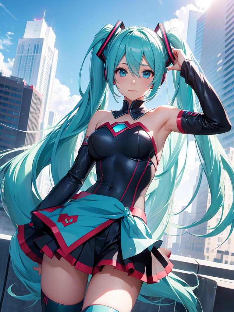 hatsune miku, supergirl 