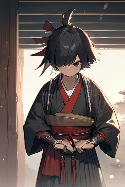 ((Best quality)), ((masterpiece)), (detailed), The Chukchi samurai