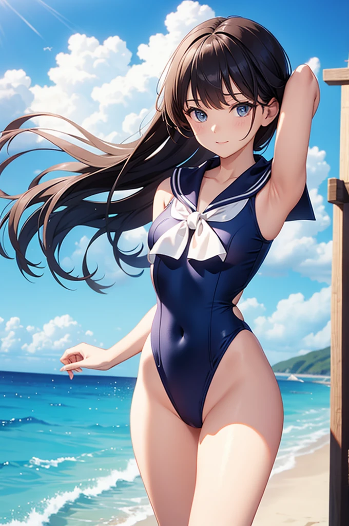 sailor swimsuit