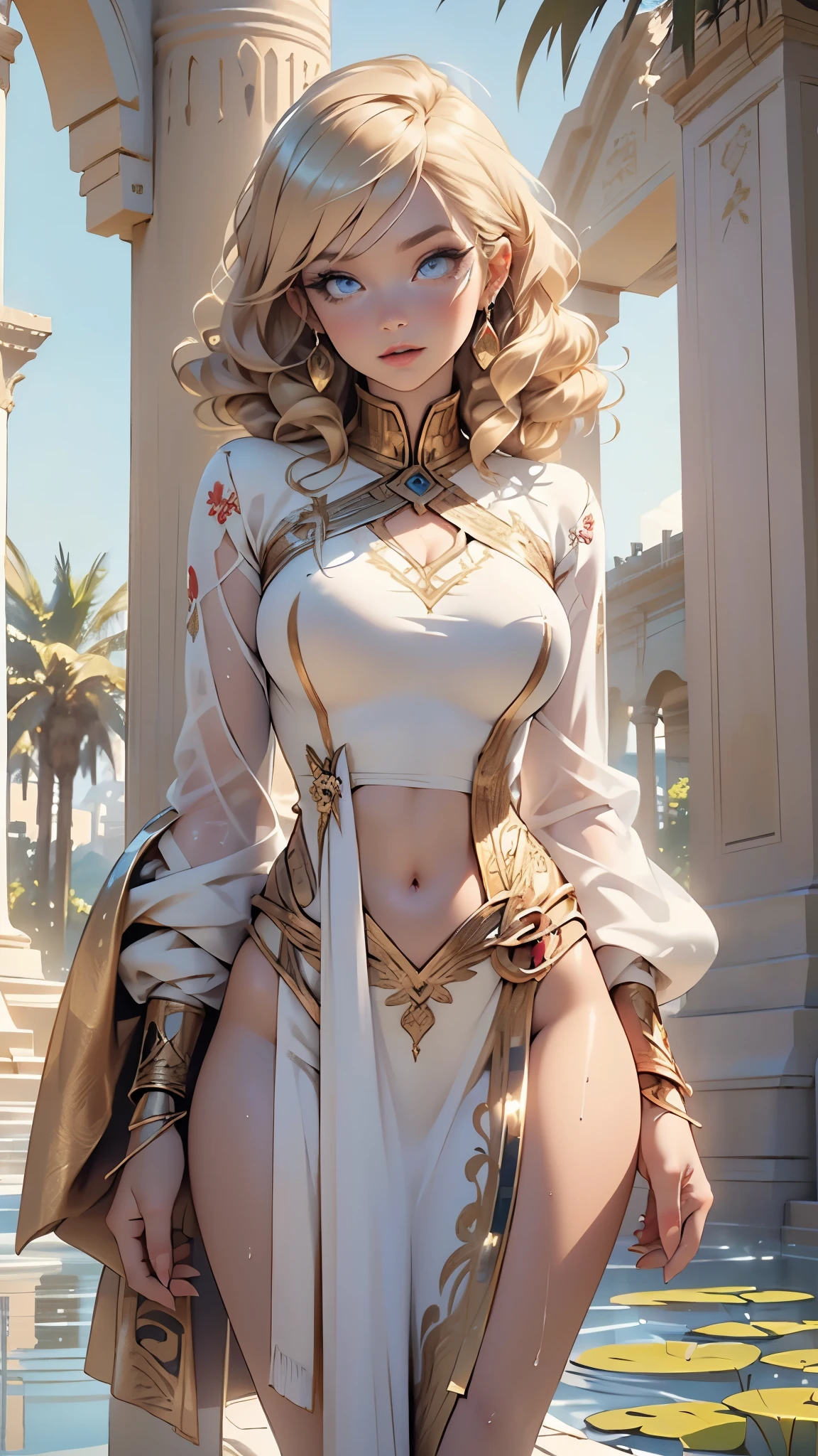 goddess panther woman from ancient Egypt,female,((milf,mom,mature,mature woman,45 years old female,adult)),
(((panther woman,anthro furry cute,panther female warrior,panther-girl,tail,panther tail,panther ears,thin panther tail))),(large breasts:1.4,saggy breasts),((white hair:1.4,straight white hair,long white hair:1.4,colored inner hair)),(((red_eyes:1.3))),intricate eyes,beautiful detailed eyes,symmetrical eyes,(((lustrous skin:1.5,tanned skin,bright skin: 1.5,skin tanned,shiny skin,very shiny skin,shiny body))),(spider lower abdomen,narrow waist,wide hip,athletic body,inflated legs,thick thighs),(((detailed face))),beautiful detailed lips,
slutty,sensual,seductive look,seductive,((erotic)),opulent,sumptuous,(((nsfw))),
revealing clothing,show skin,cleavage,(barefoot,),queen,goddess,fantasy,(beautiful aqua clothes,aqua silk,strapless dress,aqua dress,aqua clothes,very short dress skirt),(eyeshadow,egyptian makeup,eyelid makeup,red lips,red lipstick),((bone jewelry,bone earrings,intricate bone necklace)),(((aqua theme clothes,Transparent dress:1.5,wet clothes,intricate outfit,embroidered outfit,ornate outfit,intricate clothes,embroidered clothes,ornate clothes))),
dynamic and seductive pose,looking at viewer,(angry),centered,scale to fit dimensions,Rule of thirds,
outdoors,(oasis,oasis background),extremely scenery,clouds,Egyptian style,lily pads,palms,reeds,(sunset, golden hour),scenery:1.25,((intricate scenery)),((pillars background,underground palace,egyptian palace background,pyramids in the background))
(Glossy egyptian ornaments),highres,sharp focus,(ultra detailed,extremely detailed),(photorealistic artwork:1.37),(extremely detailed CG unity 8k wallpaper),(((vibrant colors,vibrant theme))),(intricate),(masterpiece),(best quality),artistic photography,(photography taken by sldr),(intricate background),perfect rendered face,perfect face details,realistic face,photo realistic,((intricate detail)),(((realism))),
