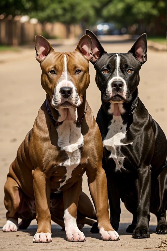 Pitbull dogs 