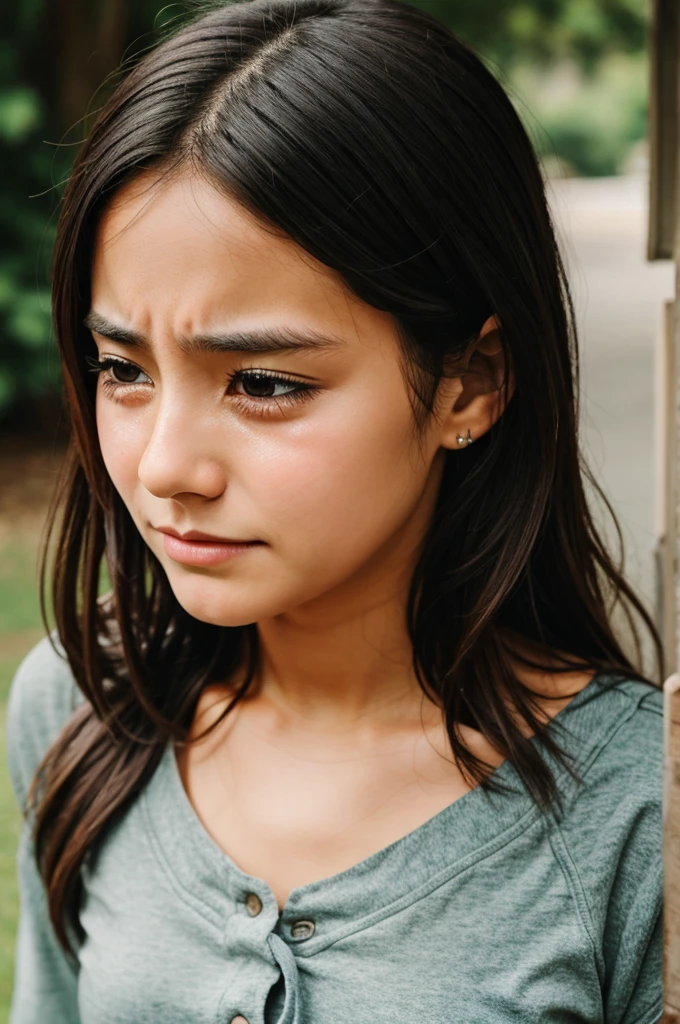girl crying