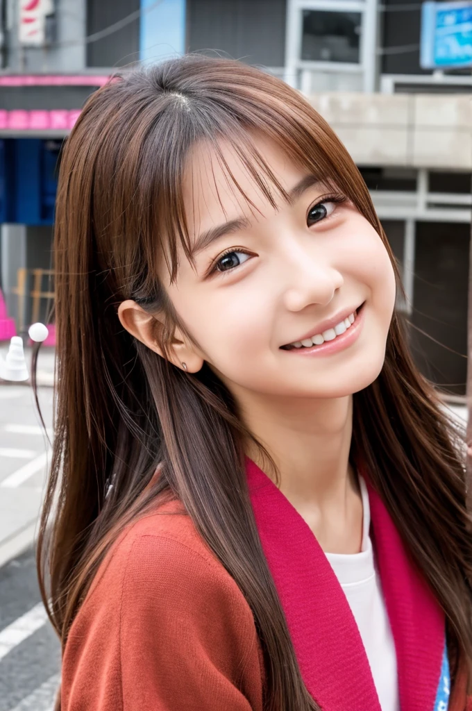 A beautiful girl happy to receive a deposit in Yokaromon Nakasu