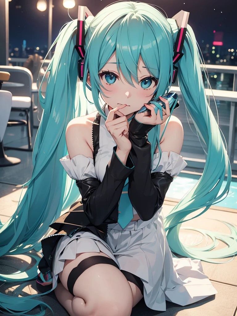 hatsune miku getting drunk