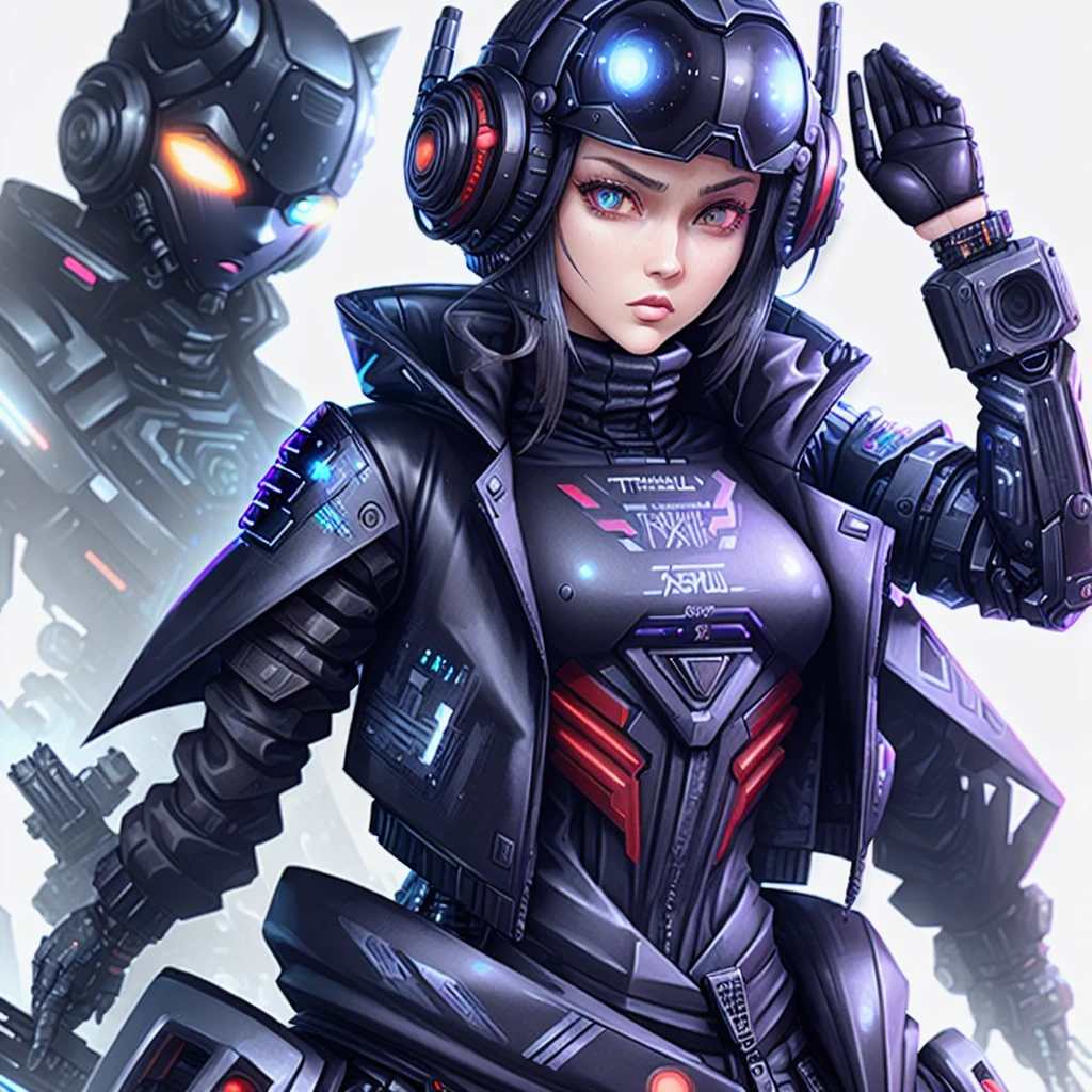 portrait, waist up, (((car, tank))), cybernetic augments, techwear, graffiti blaster, ornatly detailed,hyper stylized biosynth horror, tim burton style, junji ito style, masterpiece, monochrome, manga, grotesquely intricate details, intricate ornaments, gothic ornaments, intricate, detailed, extremely detailed , macbre, jarring expression, white background technopunk technoballx  
