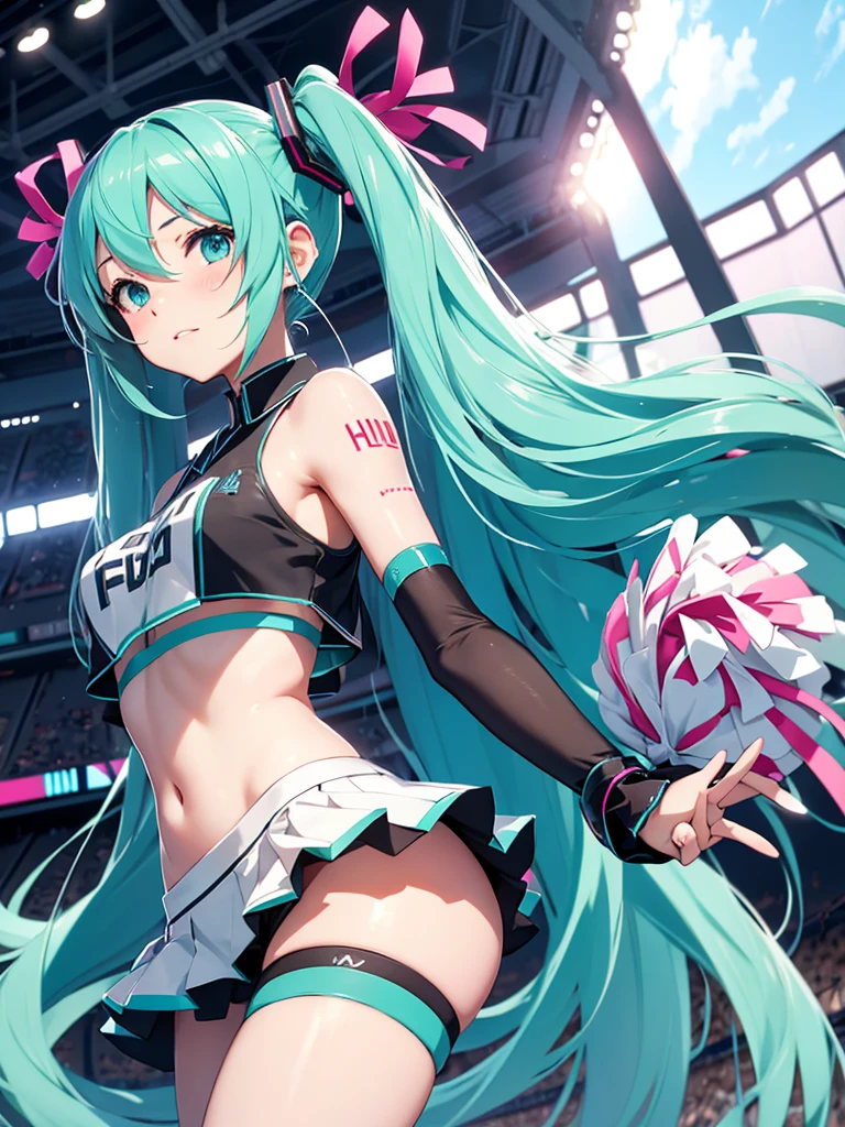 Hatsune Miku, cheerleader